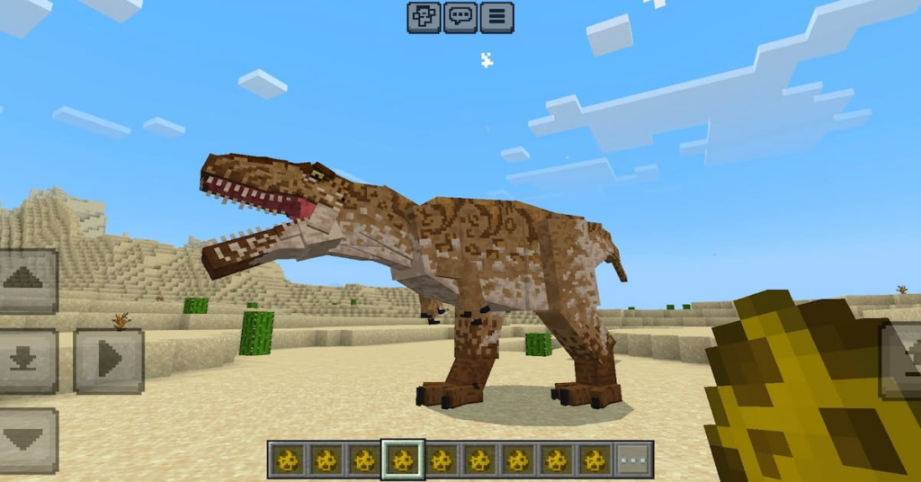 Join the History with Dinosaur Minecraft Mod 2 Dinosaur minecraft mood