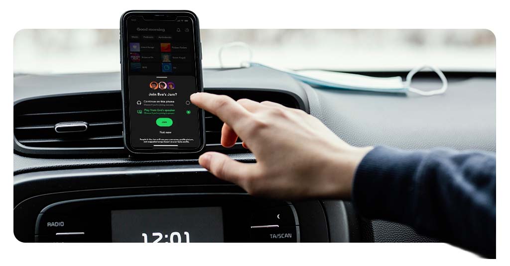 Spotify Jam on Android Auto Now Lets You Share Control 4 Spotify Jam