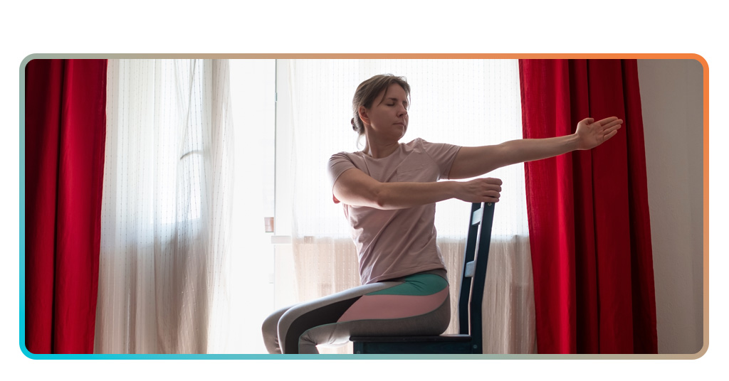 Try chair workouts: exercises you can do sitting down 4 Chair Workouts
