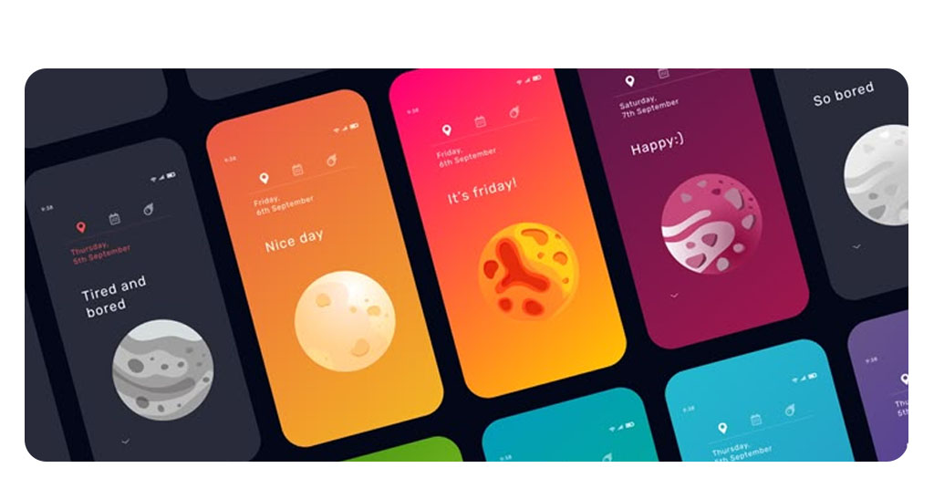 Mood tracker app: monitor your feelings daily 2 Corpo Mood Tracker App IA