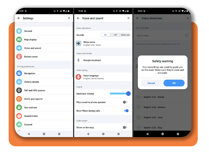 Learn How to Change GPS Voices on Waze Easily 2 Voices on Waze
